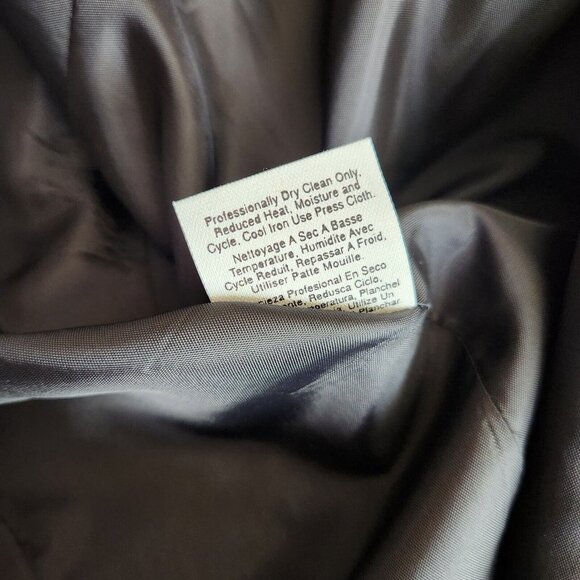 Vintage DKNY Wool Blazer Jacket Size 12 Dead Stock USA Union Made MSRP $405 NWT - Picture 10 of 16
